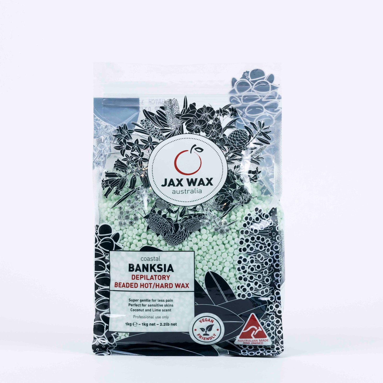 Jax Wax Coastal Banksia Beads 1kg
