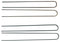 555 Pins 3 inch RIPPLE (NEJI) SILVER COLOUR 100g CLEAR TUB