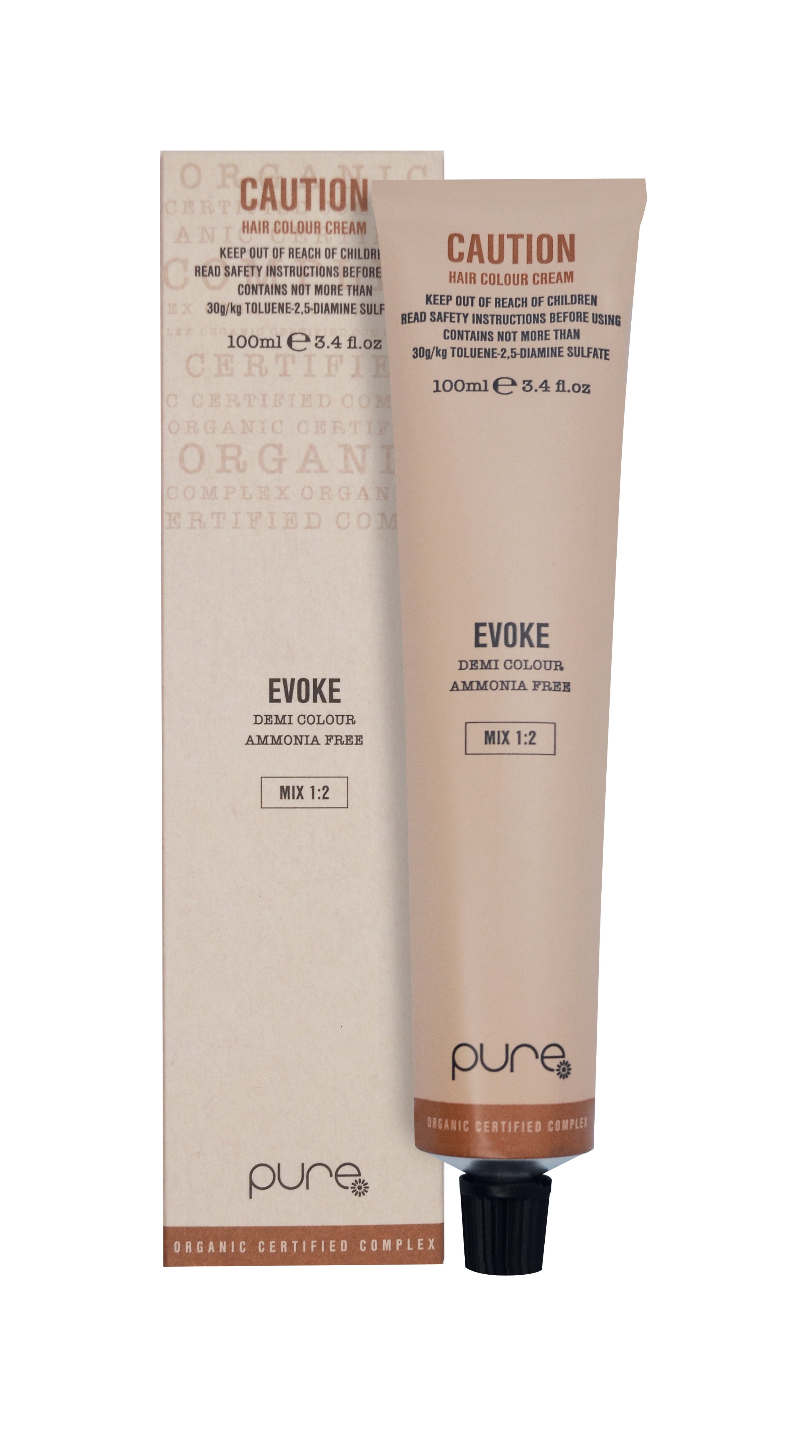 PURE EVOKE 7.5 Medium Blonde Mahogony 100ml 7.5