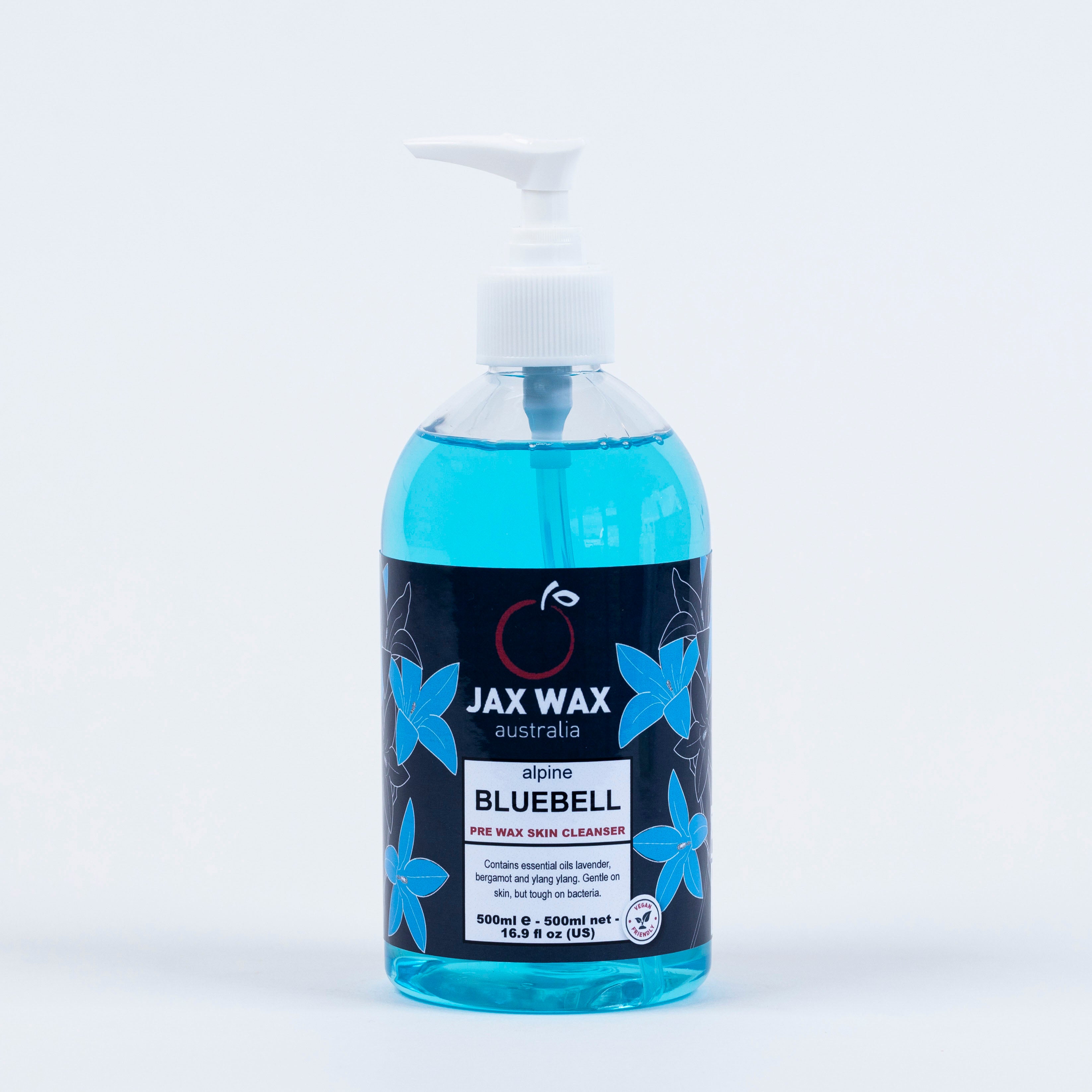 Jax Wax Alpine Bluebell Pre Wax Cleanser Spray 500ml