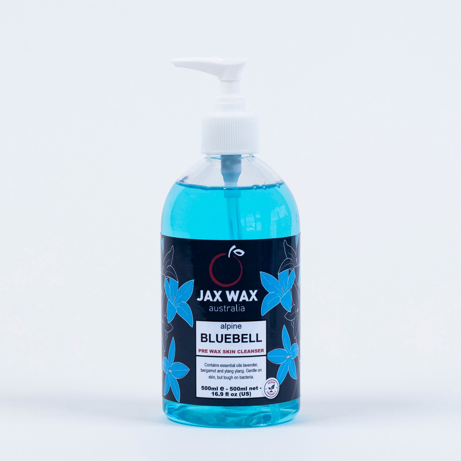 Jax Wax Alpine Bluebell Pre Wax Cleanser Spray 500ml
