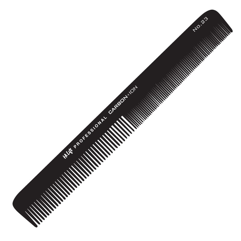 Hi Lift Carbon + Ion Barber Comb - #23