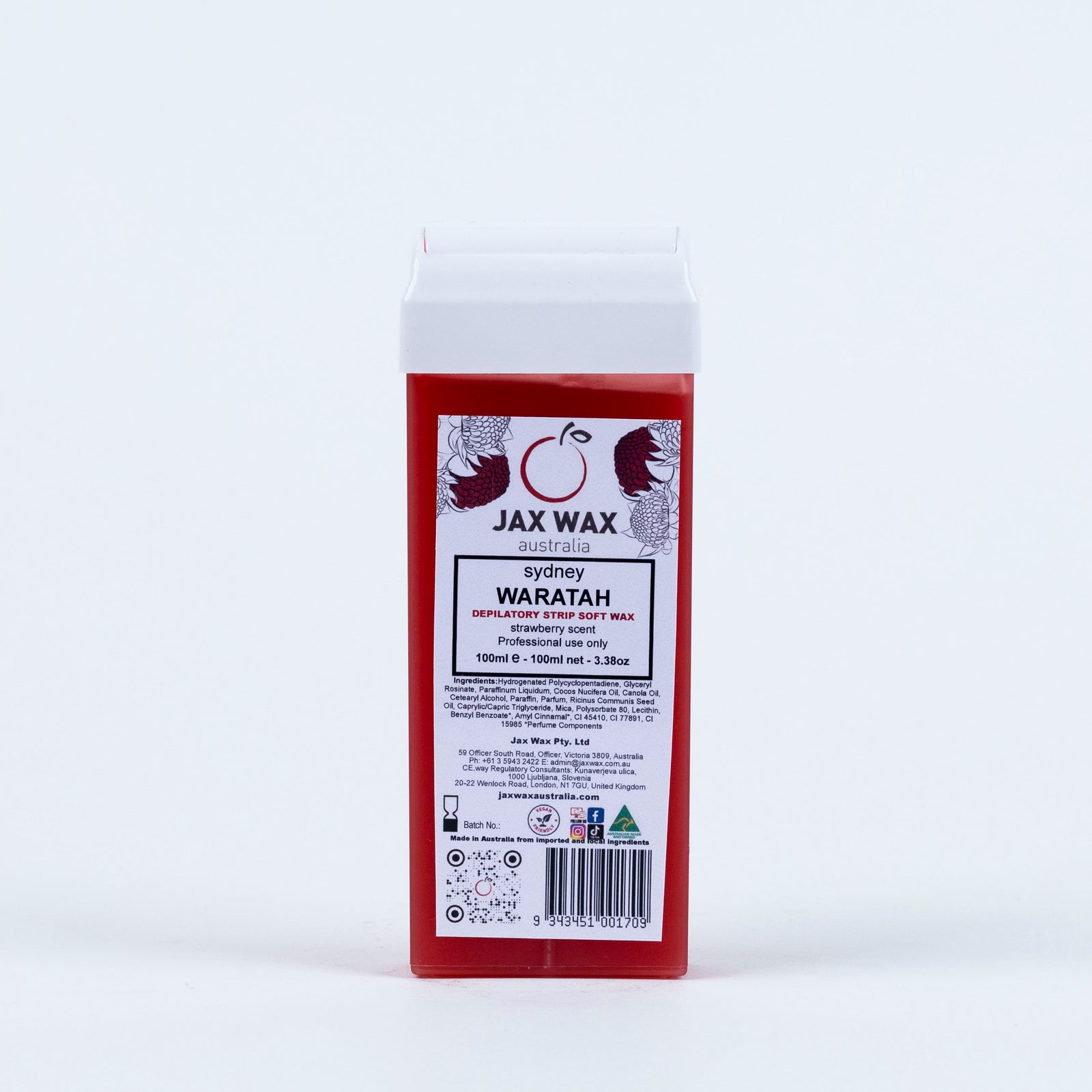 Jax Wax Sydney Waratah with roller 100ml