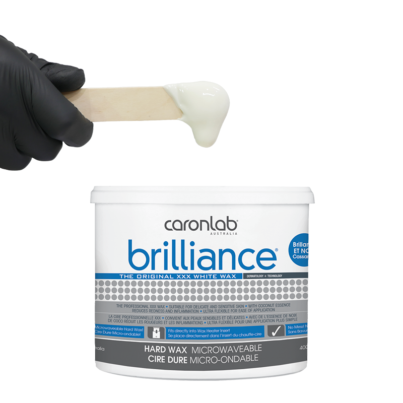 Caronlab Brilliance Hard Wax - Microwaveable 400g