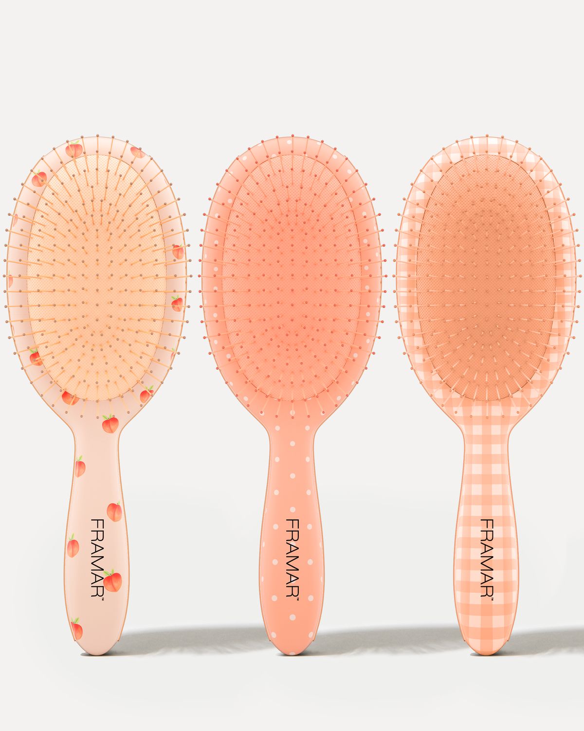 Framar Peach Please - 9PC Detangle Brush Display
