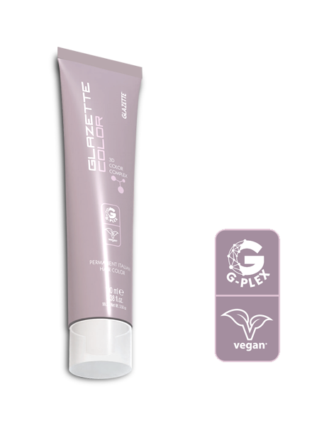 Glazette 3D Permanent Color 4N - 4.0 - Medium Brown 100ml