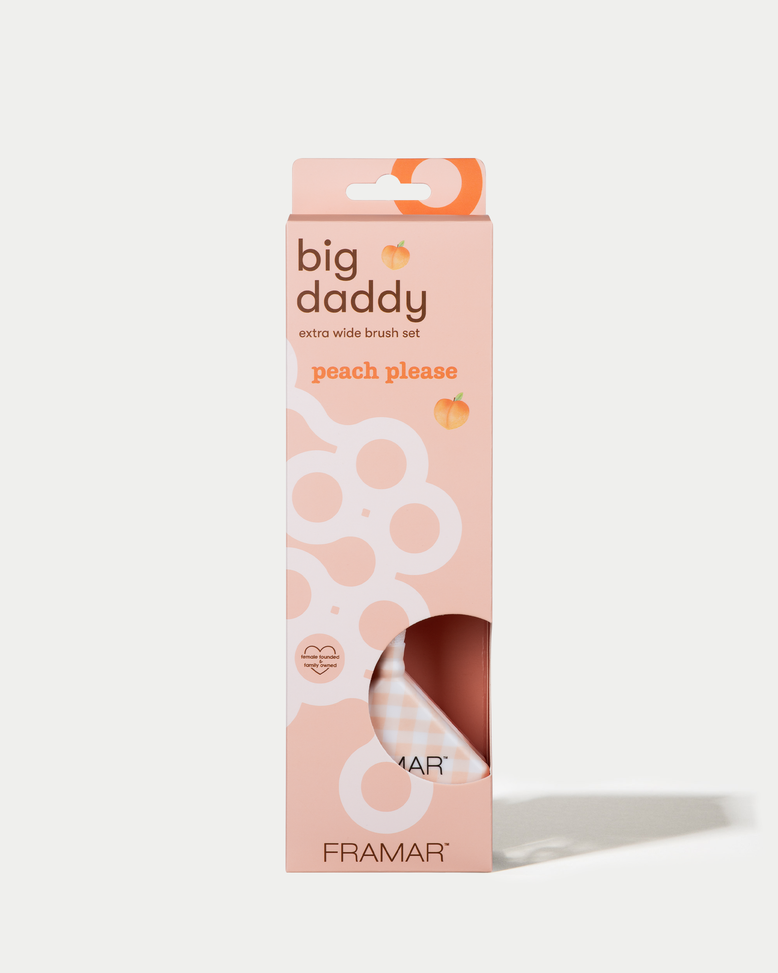 FRAMAR Peach Please - Big Daddy Brush Set