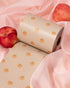 FRAMAR Peach Please Embossed Roll -12.7cm x 97.5mtr