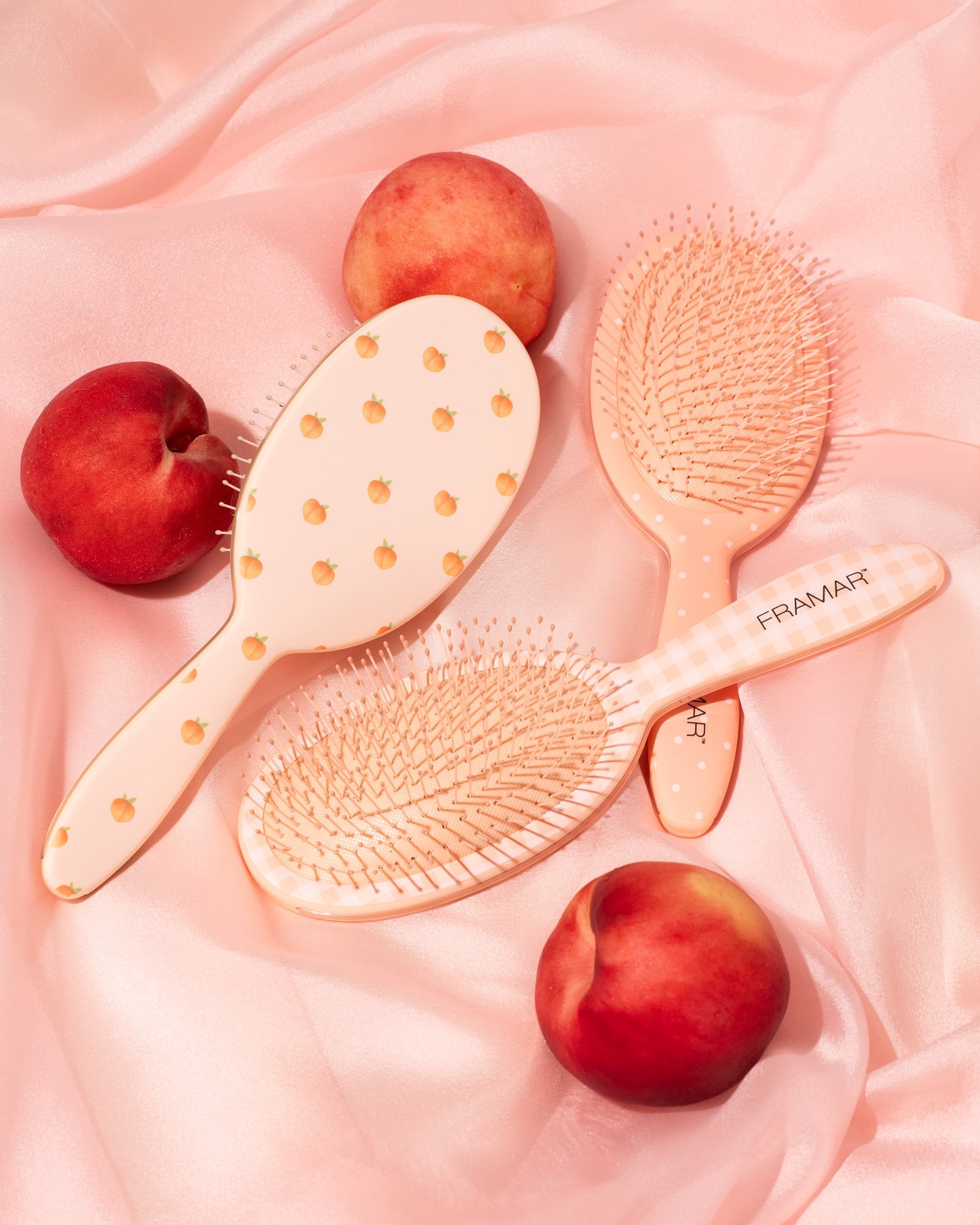 Framar Peach Please - 9PC Detangle Brush Display