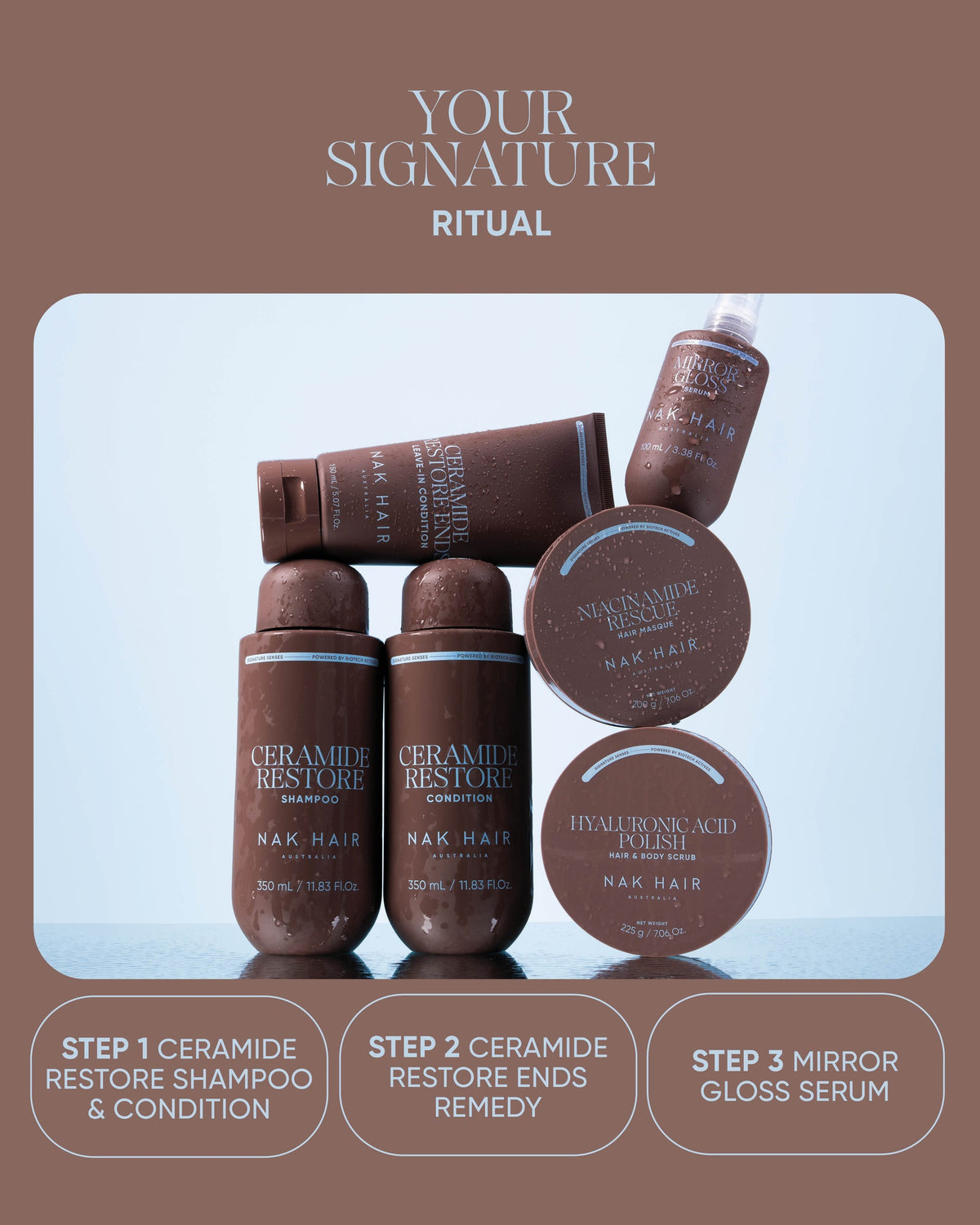 NAK Signature Ceramide Restore Condition 350mL