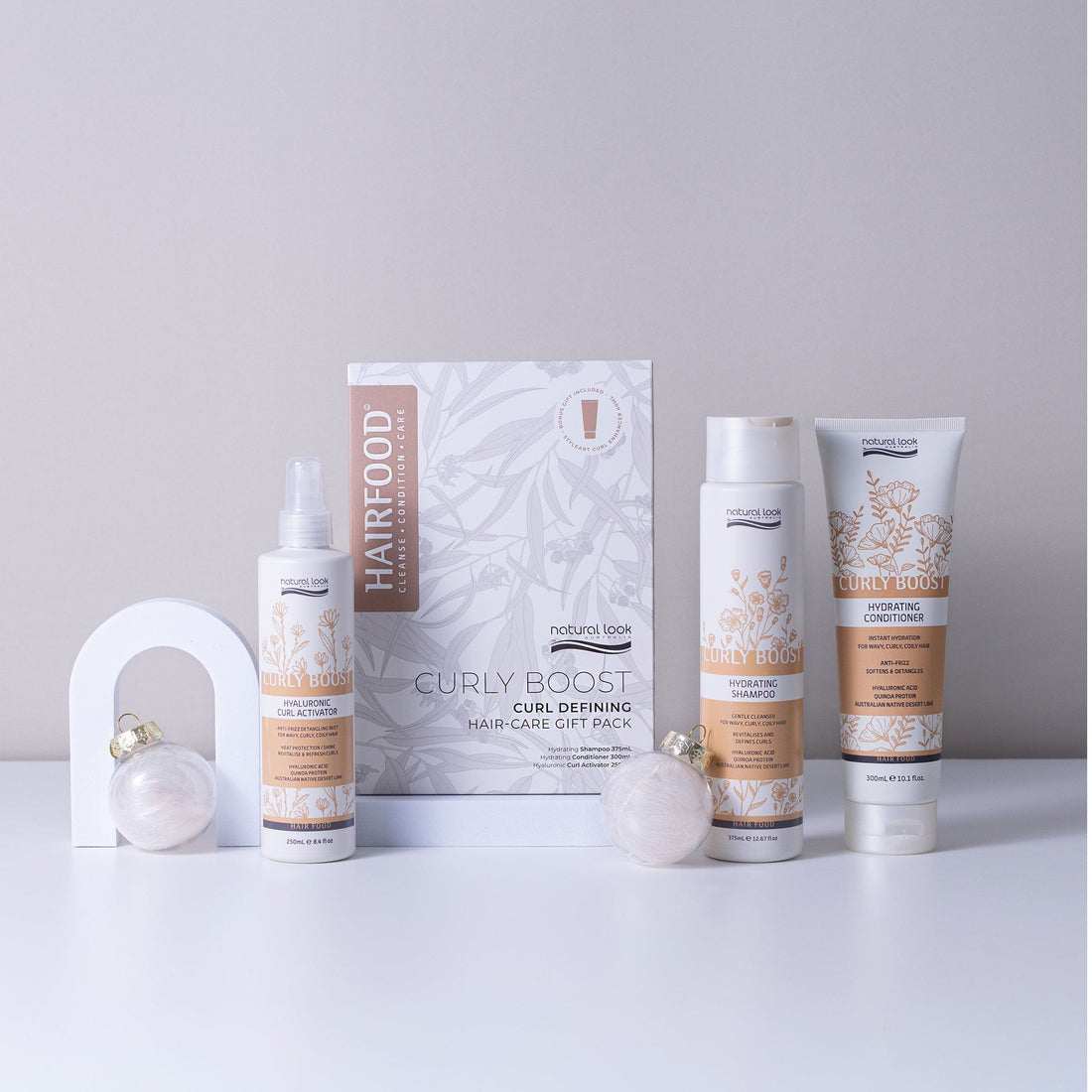 Natural Look Curly Boost Curly Hair Care Pack