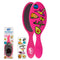 WetBrush Detangler With Decals - Pink