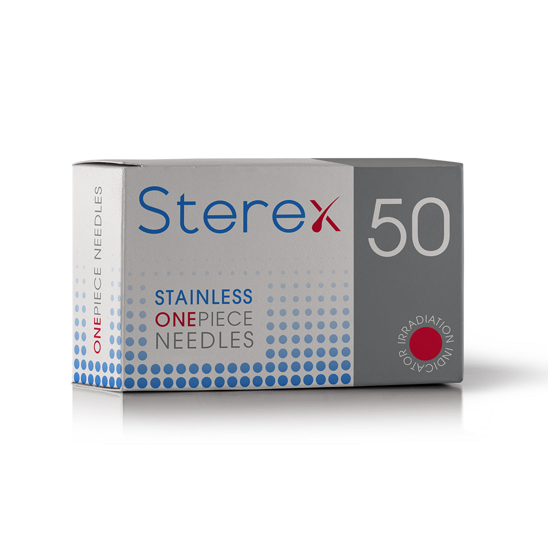 Sterex Stainless Steel OnePiece Needles - F4S