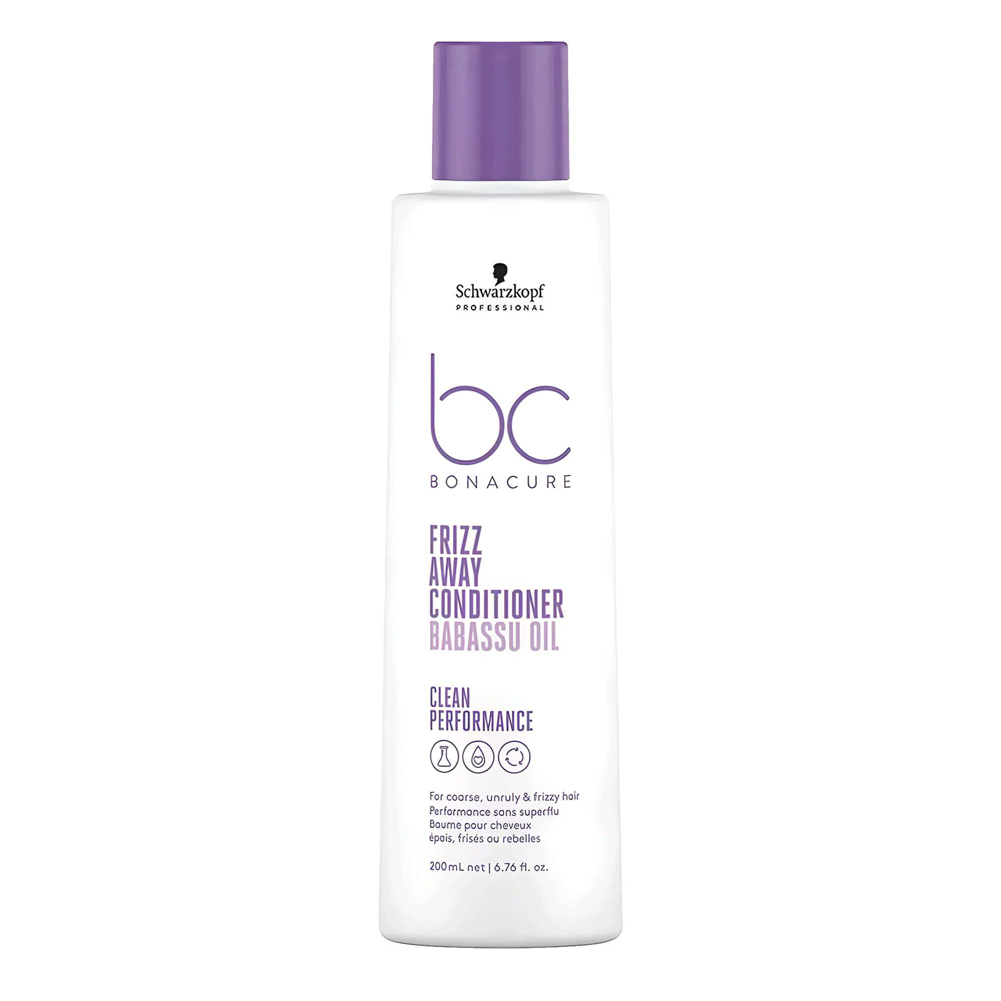 Schwarzkopf BC BONACURE CLEAN PERFORMANCE Frizz Away CONDITIONER 200ml