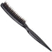 Brushworx Styler Porcupine Teasing Brush - Black, 3 Row