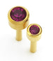 Caflon Blu February Gold Reg Birthstone Carded