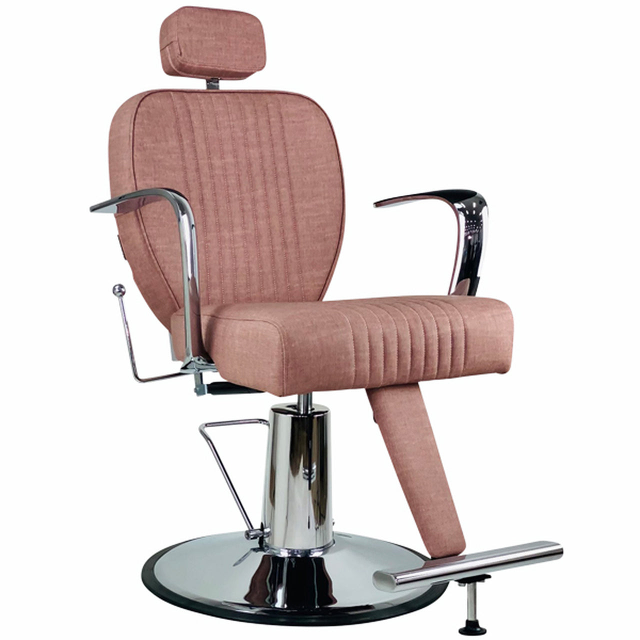 Titan Reclining Brow & Styling Chair - Dusty Pink