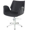 Belle - WHITE 5 Star Hydraulic   Black Upholstery