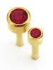 Caflon Blu July Gold Mini Birthstone Carded