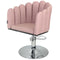 Penelope Dusty Pink Chair - CHROME Disc Hydraulic [DEL]