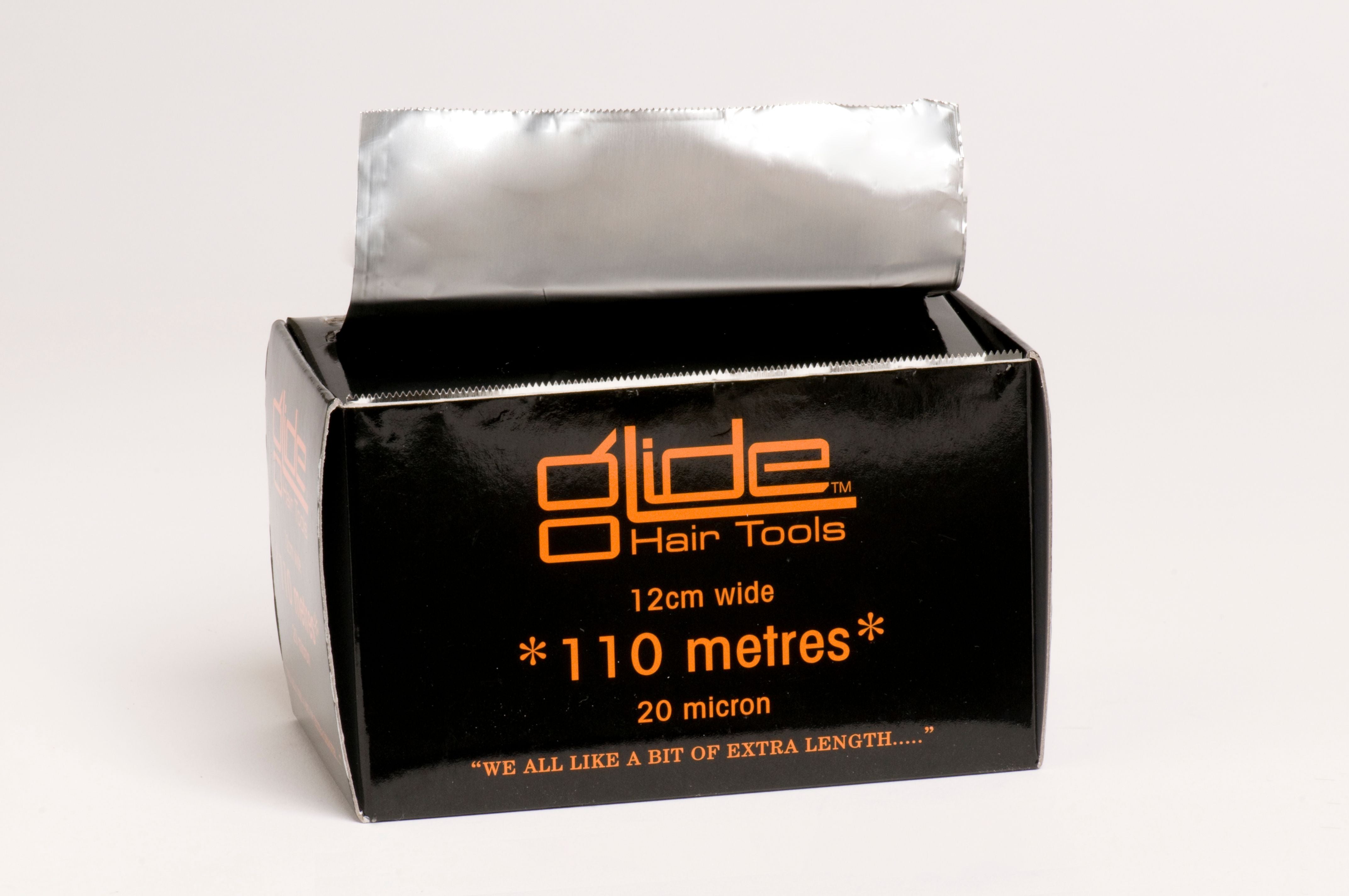 Glide 20 micron 12cm wide 110m Foil Roll