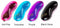 DUOO 2 in 1 Detangler Brush - Turquoise with Soft Pink Bristles