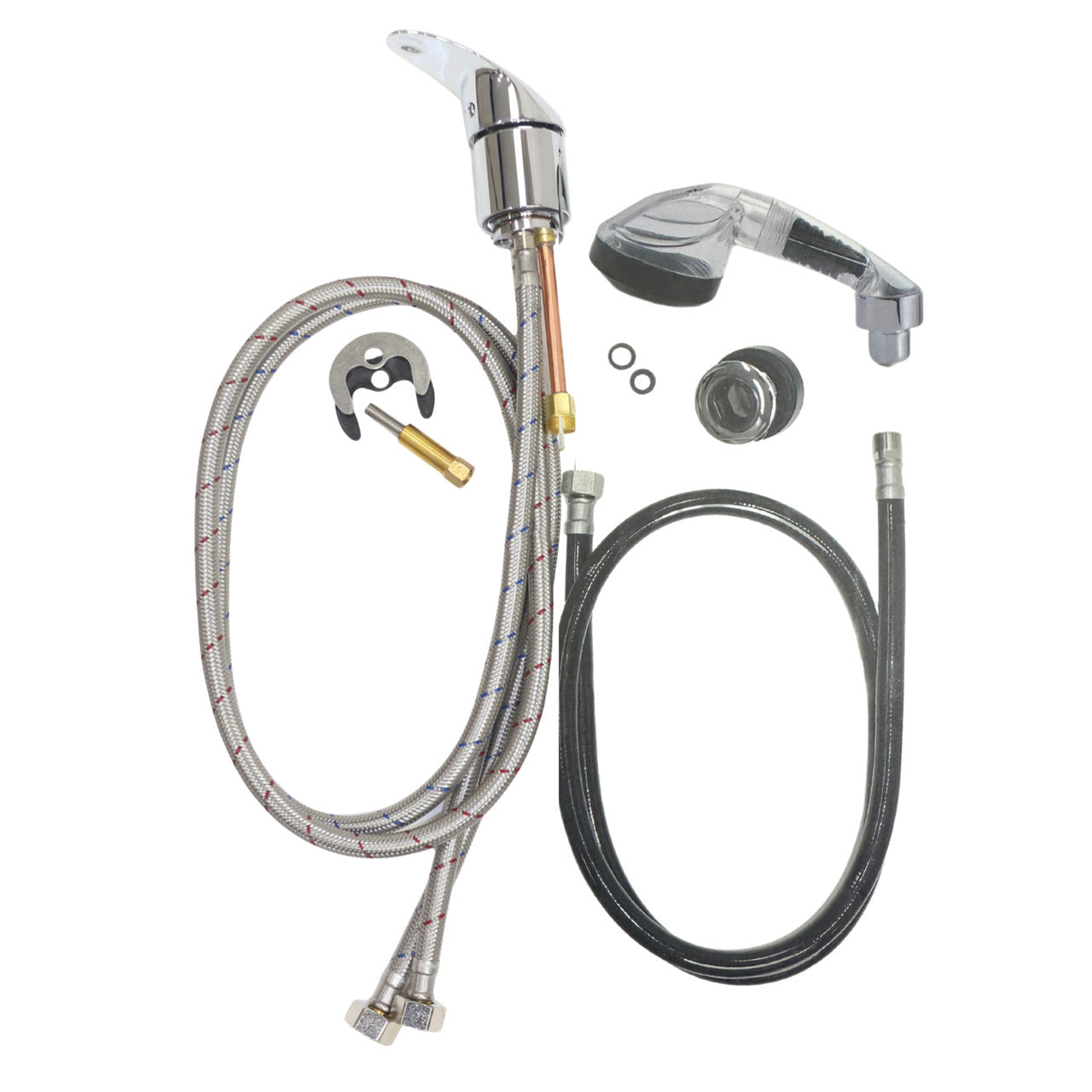 Mixer Set Rapid Rinse CHROME Aust Approved
