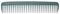 Leader Carbon #270 Wide Teeth Rake Comb - 182mm