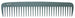 Leader Carbon #270 Wide Teeth Rake Comb - 182mm