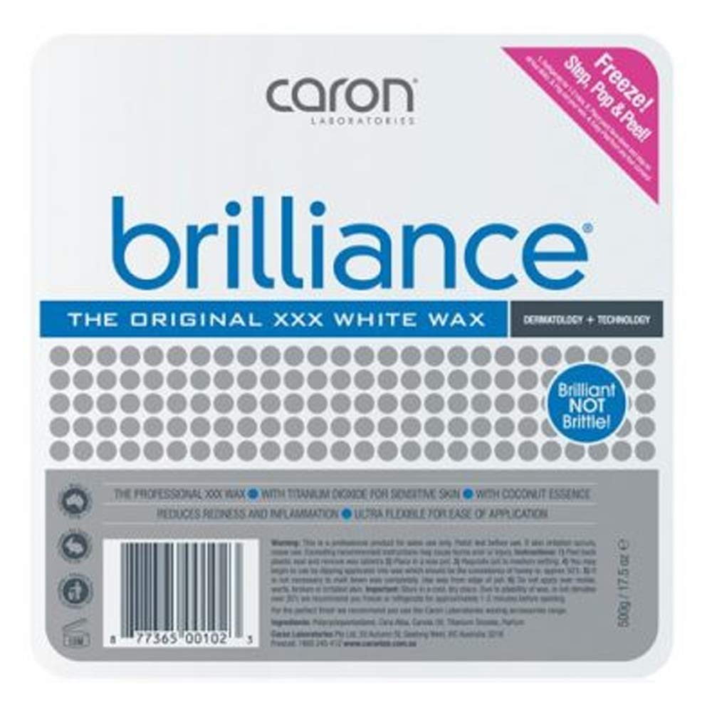 Caronlab Brilliance XXX White Hard Wax - 500g