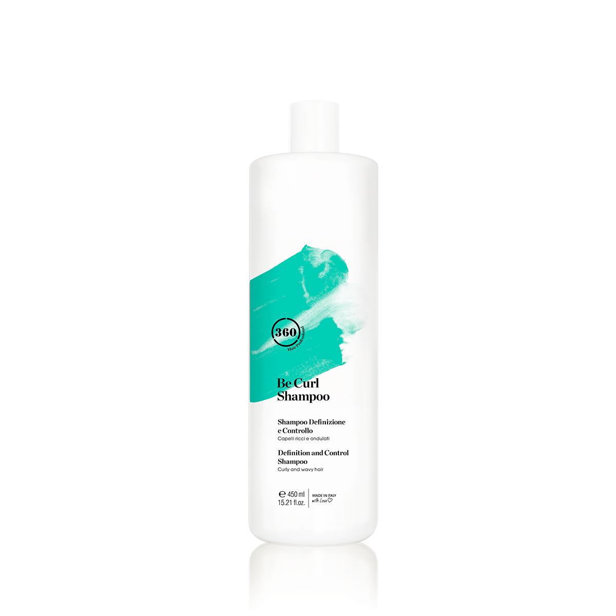 360 BE CURL SHAMPOO 450ml