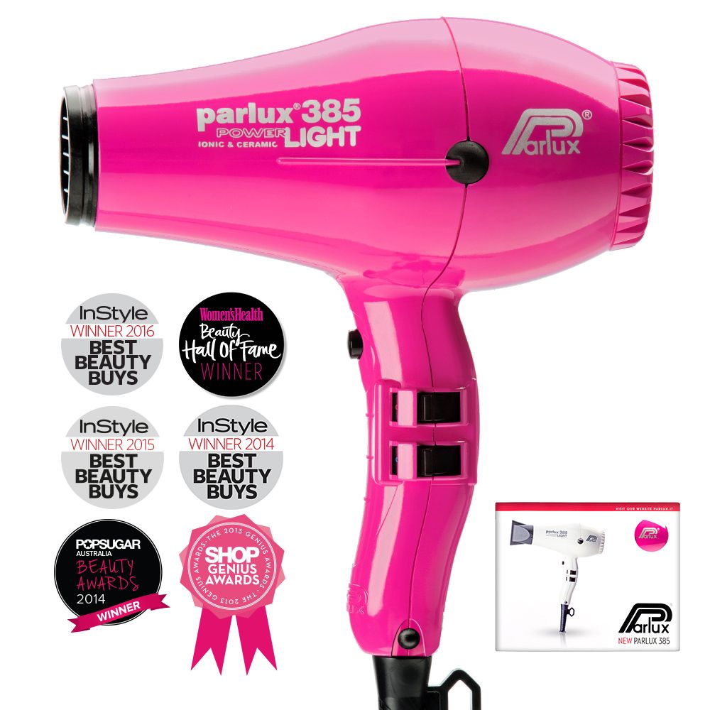 Parlux 385 Powerlight Ceramic & Ionic Dryer 2150W - Fuchsia