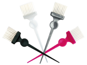 Termix Tint Brush Set of 4 White Bristles Large