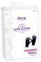 Diane Reusable Black Latex Gloves Small 4pk