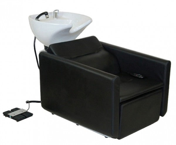 Dream Basin Shampoo Unit - Black Ceramic Basin