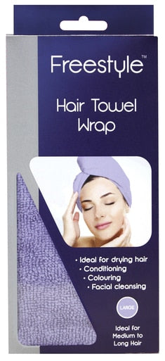 Freestyle Hair Towel Wrap Large