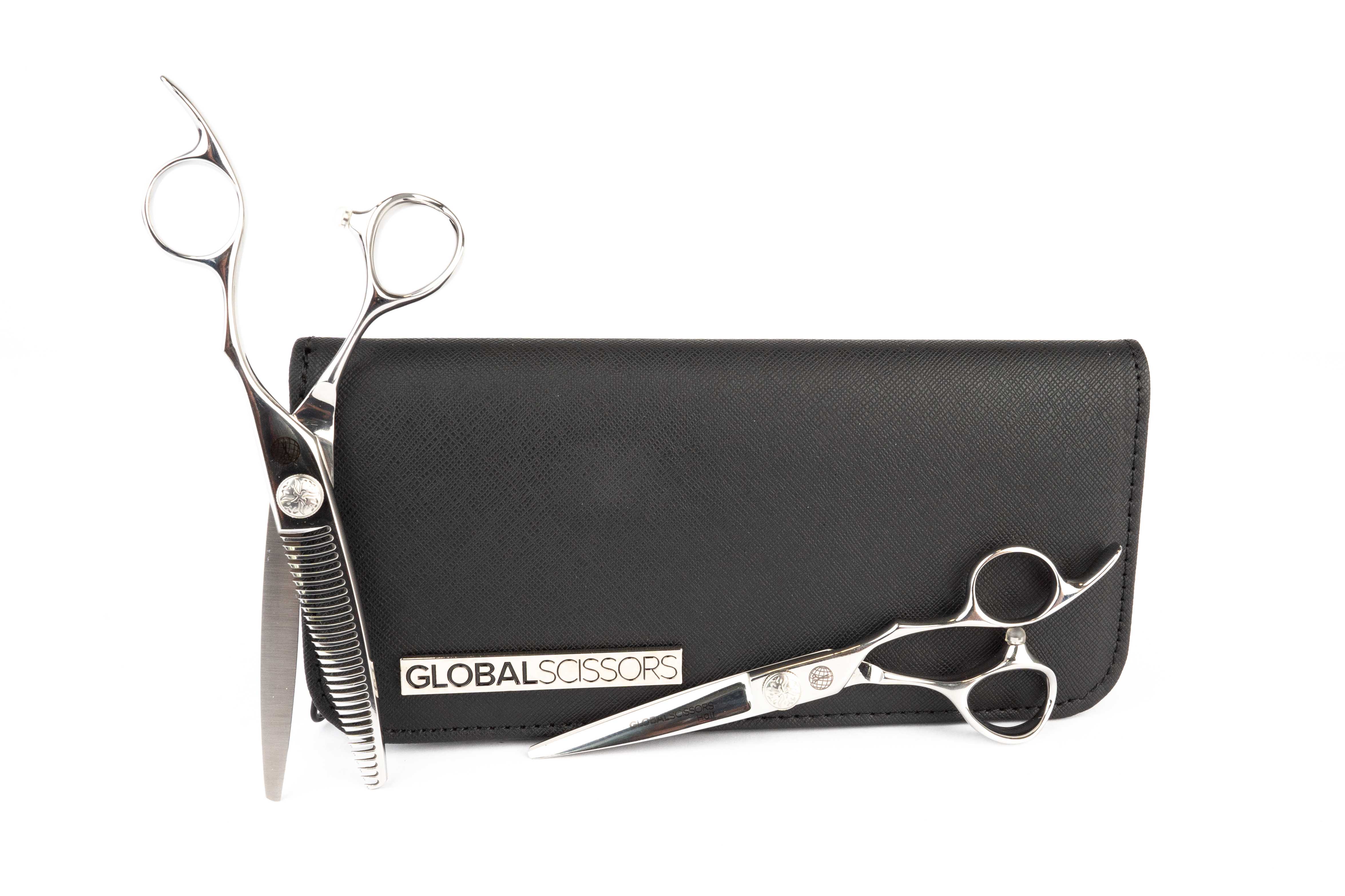 Global Scissors Archer 6.5 Inch Cutting & 6 Inch Thinning Scissor Bundle
