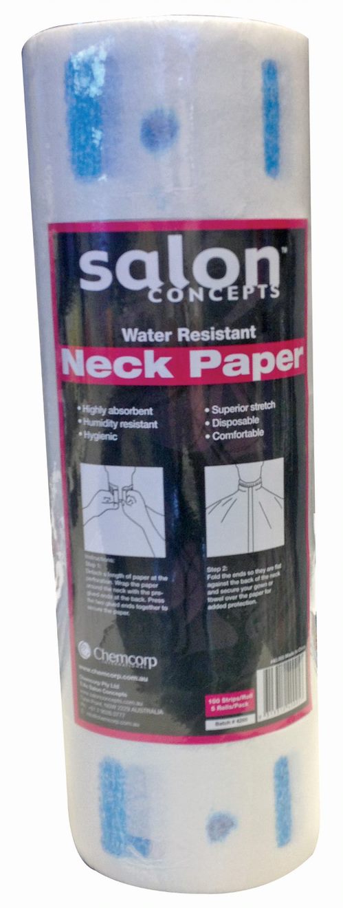 Salon Concepts Neck Strips - 5 Roll Pack