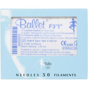 Ballet Needles F3 Insulated 50pk