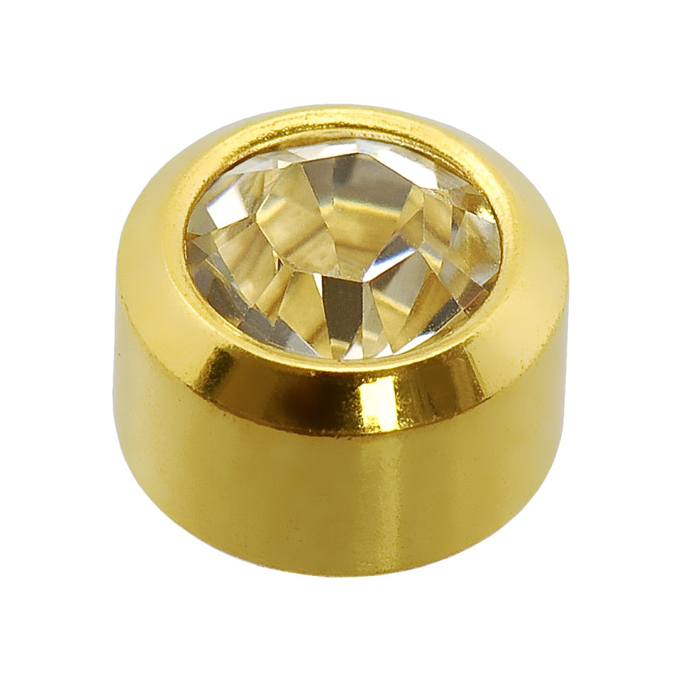 Caflon Cubic Zirconia Gold Carded