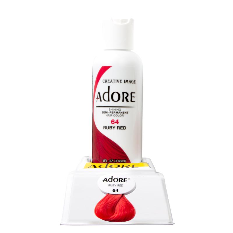 Adore Semi Permanent Hair Color - Ruby Red - 64