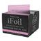 Robert DeSoto iFoil 15 Micron Embossed Pop Up Interleaved  Pre Cut Foil 500 Sheets 127 x 273mm Pink