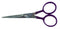 Fromm Comfort Grip Moustache Trimming Scissors 4.25" - curved blades & micro-serrations