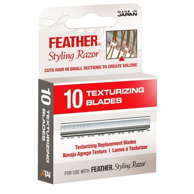 Feather Texturizing Blades Pack of 10 blades