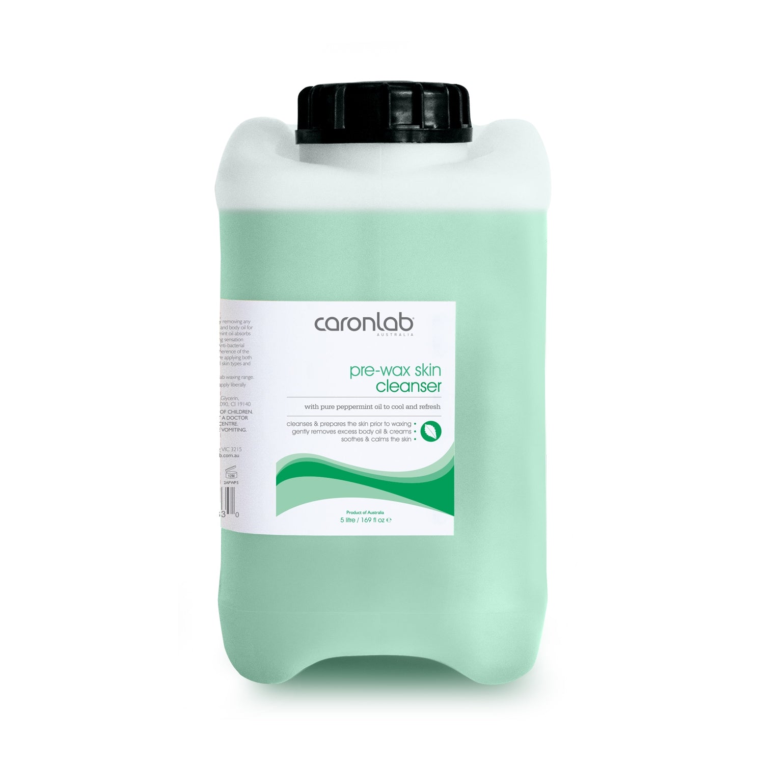 Caronlab Pre-Wax Skin Cleanser Refill 5lt