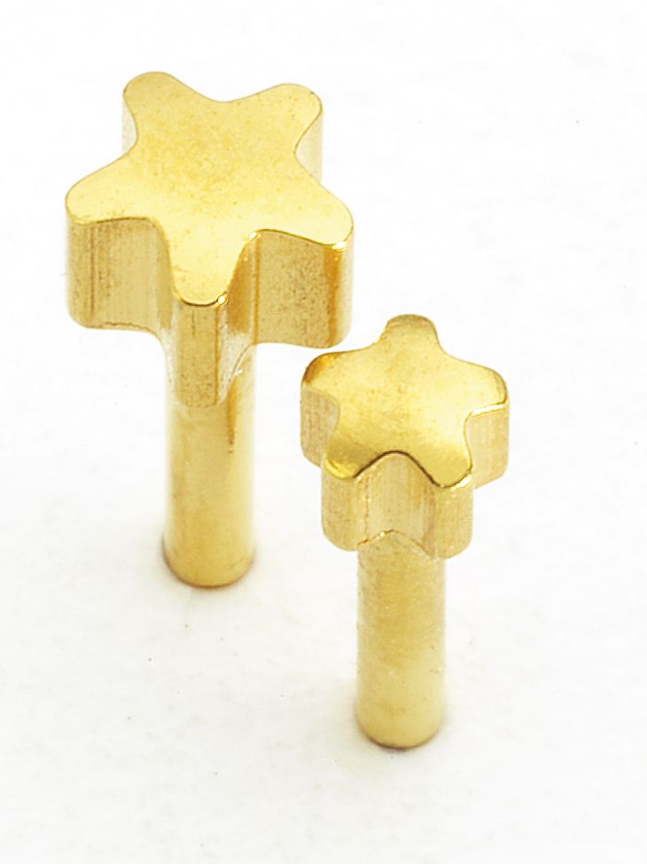Caflon Star Mini Gold Uncarded