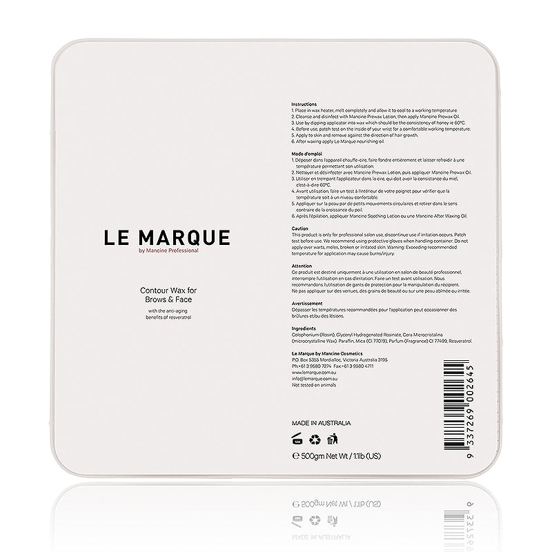 Le Marque Contour Hard Wax for face & Brows (500gm)