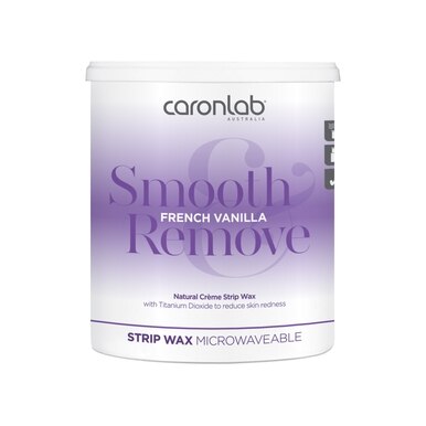 Caronlab French Vanilla Strip Wax - Microwaveable 800ml