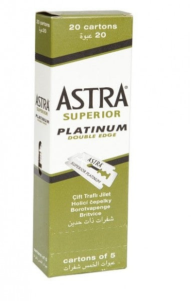 Astra Platinum Blades - 20pkt
