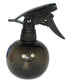 AMW 300ml Water Spray Bottle Round - Black